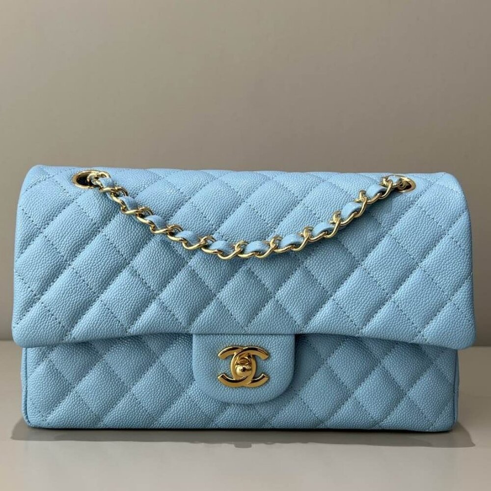 COPY - Classic Double Flap Bag Quilted Caviar Small GHW